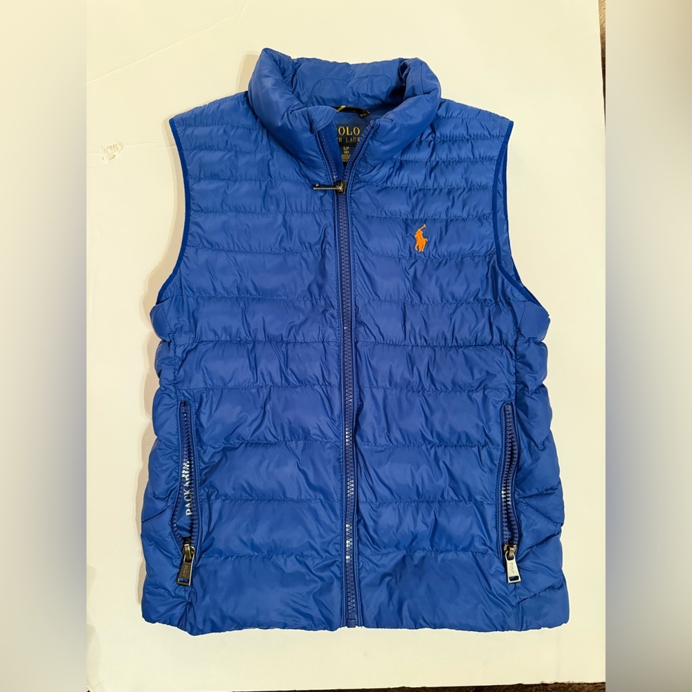Polo by Ralph Lauren Puffer Vest Boys Cobalt Blue